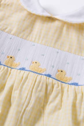 Zippered Romper- Ducks main image 1