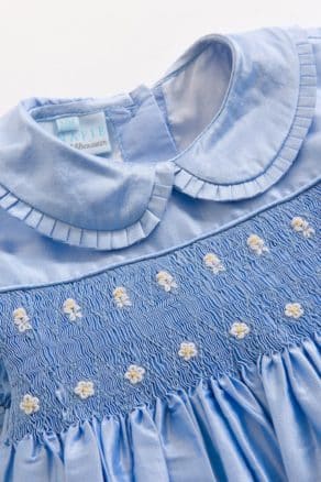 Cara smocked dress