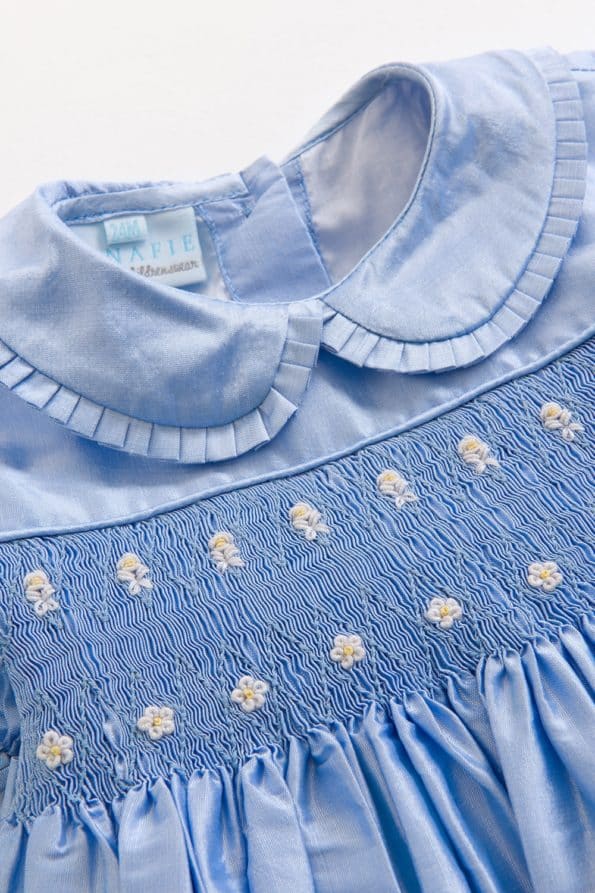 Cara smocked dress