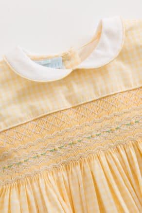 Soleil smocked dress