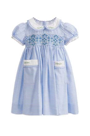 Lara smocked dress